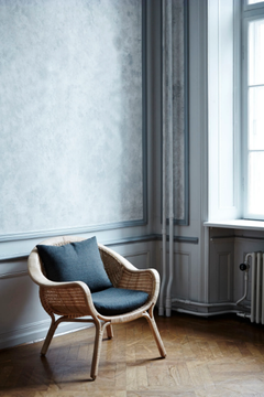 MADAME - Rattan armchair with armrests by Sika Design - view 3
